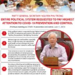 Leader requests highest attention to COVID-19 prevention hinh anh 1