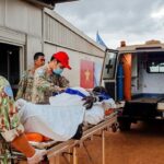 Vietnamese peacekeepers in South Sudan successfully give first aid to stroke patient hinh anh 1
