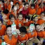 School milk programme improves nutrition of school children hinh anh 1