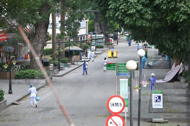 Bach Mai hospital after disinfection hinh anh 10