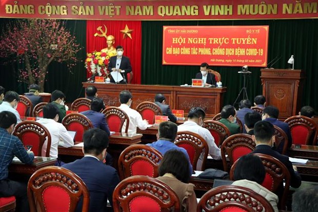 Hai Duong urged to implement COVID-19 combat measures on wider scale hinh anh 2