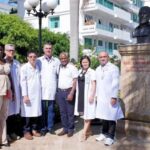 Cuban health experts work in Quang Binh province hinh anh 1