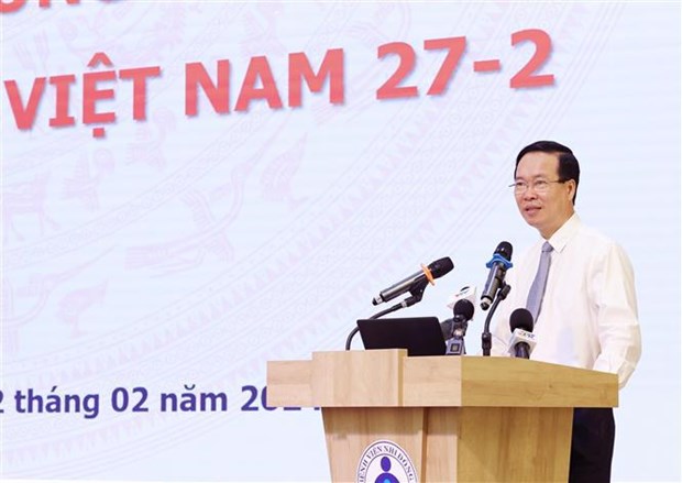 President commends achievements by Children’s Hospital 1 hinh anh 2